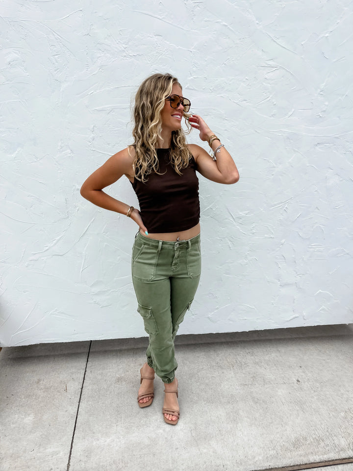 Quinn Cargo Joggers (Ready to ship)