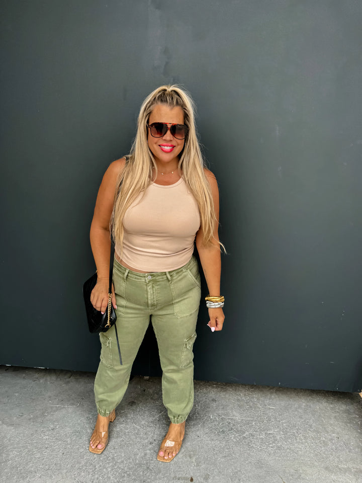 Quinn Cargo Joggers (Ready to ship)