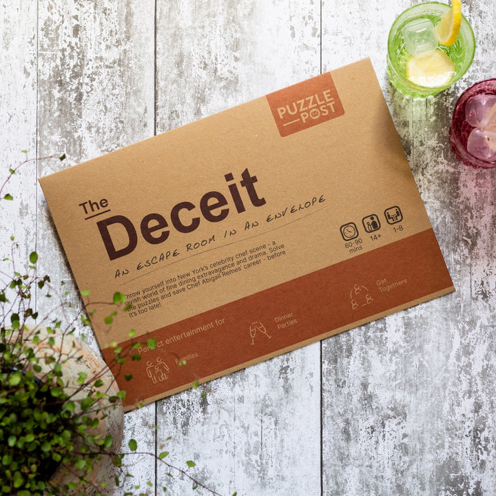 (Pre-Sale ETA: MID MAY) The Deceit [Escape Room Puzzle Sets 2025]