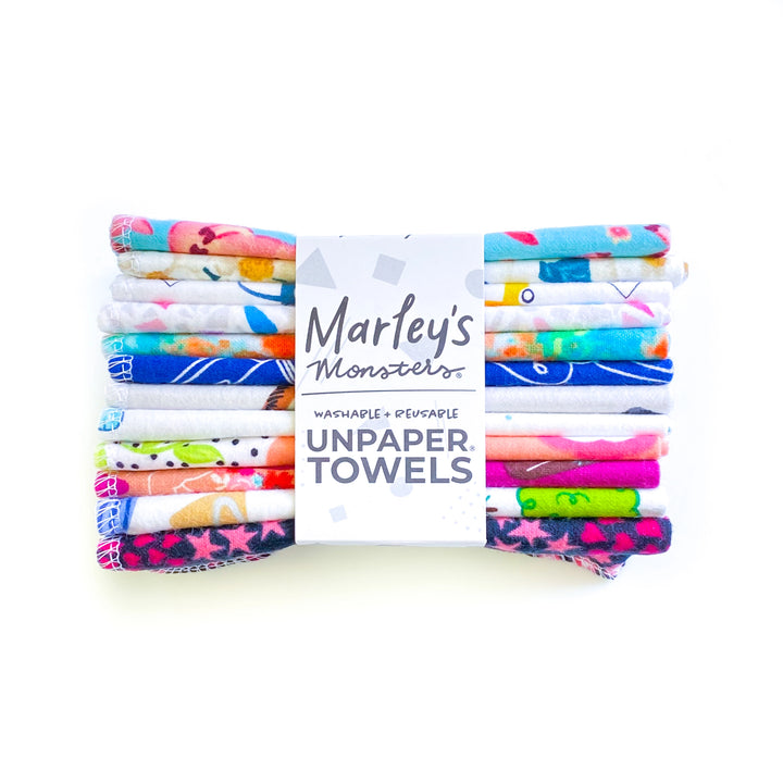 Unpaper Towel Sets- 12pk (Ready To Ship)