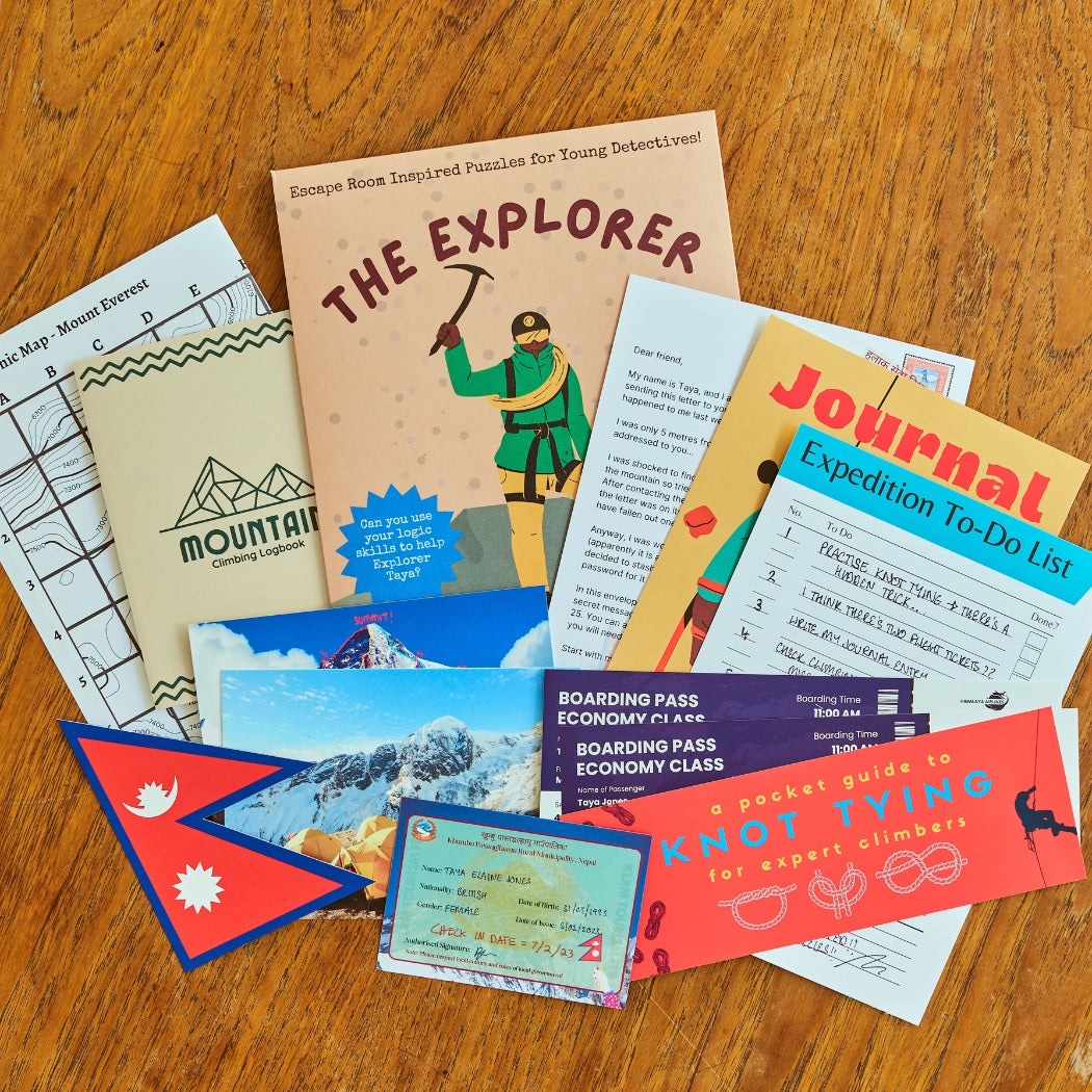 (Pre-Sale ETA: MID MAY) The Explorer - Children’S Escape Room (7-10) [Escape Room Puzzle Sets 2025]