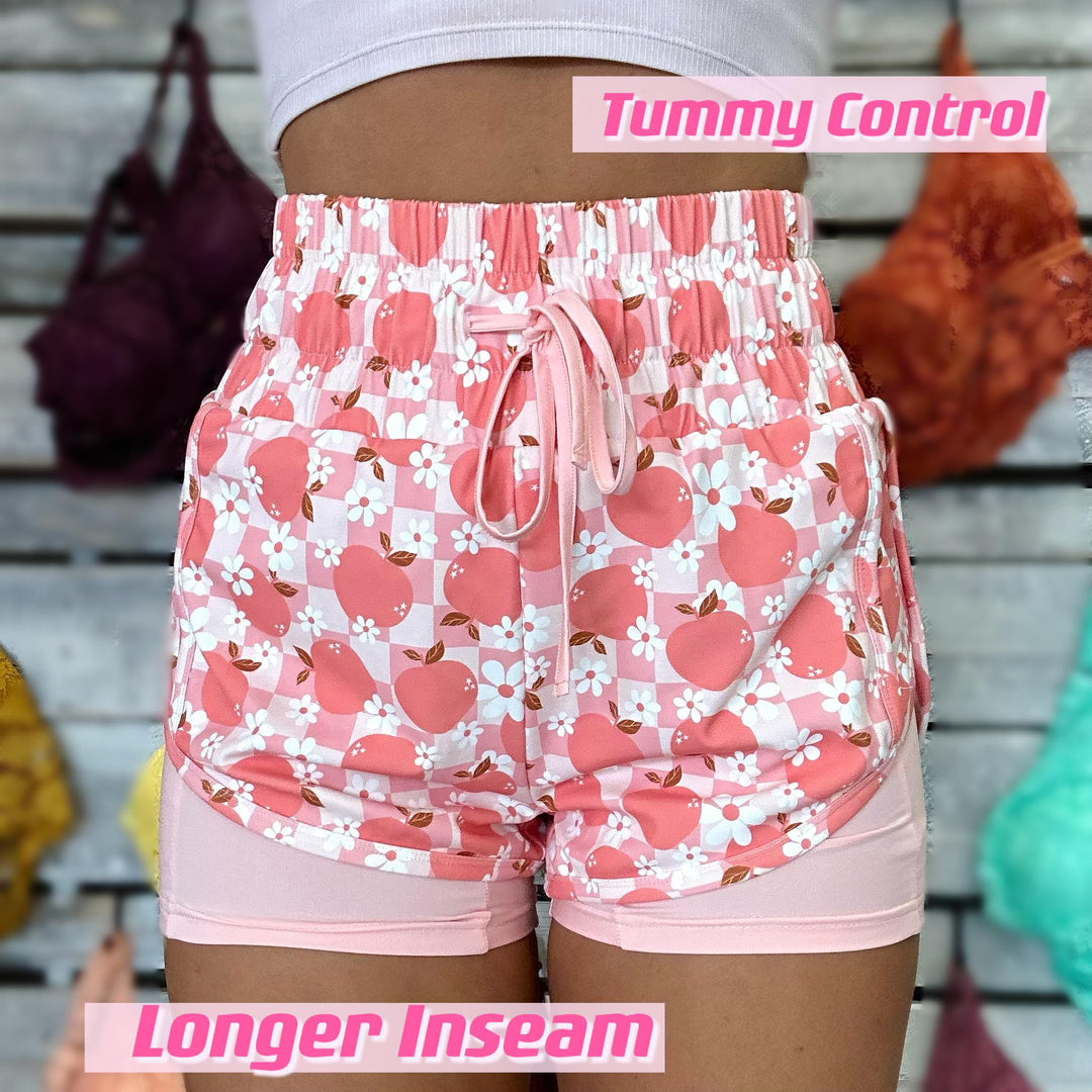 Magic Fit Layered Shorts - SUMMER COLORS (Ready to ship)