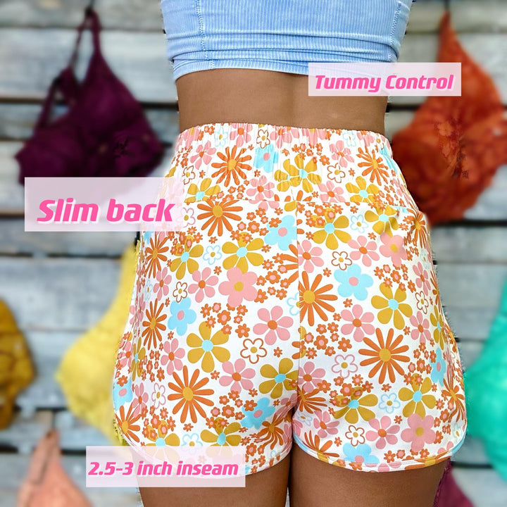 Magic Fit Layered Shorts - SUMMER COLORS (Ready to ship)