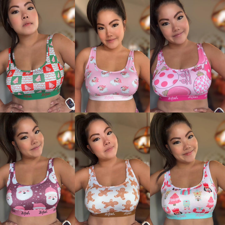 Arya Bralette- Christmas Collection (Ready to ship)