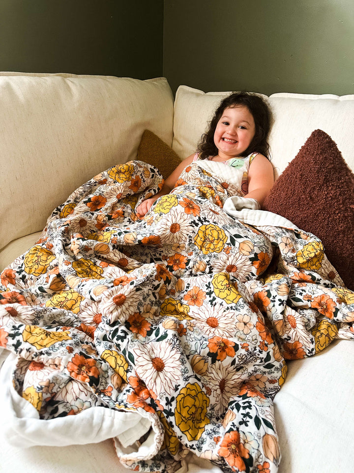 AIRY Daydream Blankets | LUXE 8-Layer Printed Blankets (Ready To Ship)