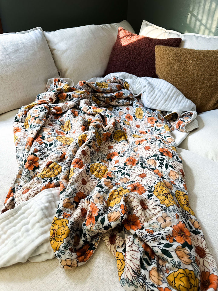 AIRY Daydream Blankets | LUXE 8-Layer Printed Blankets (Ready To Ship)