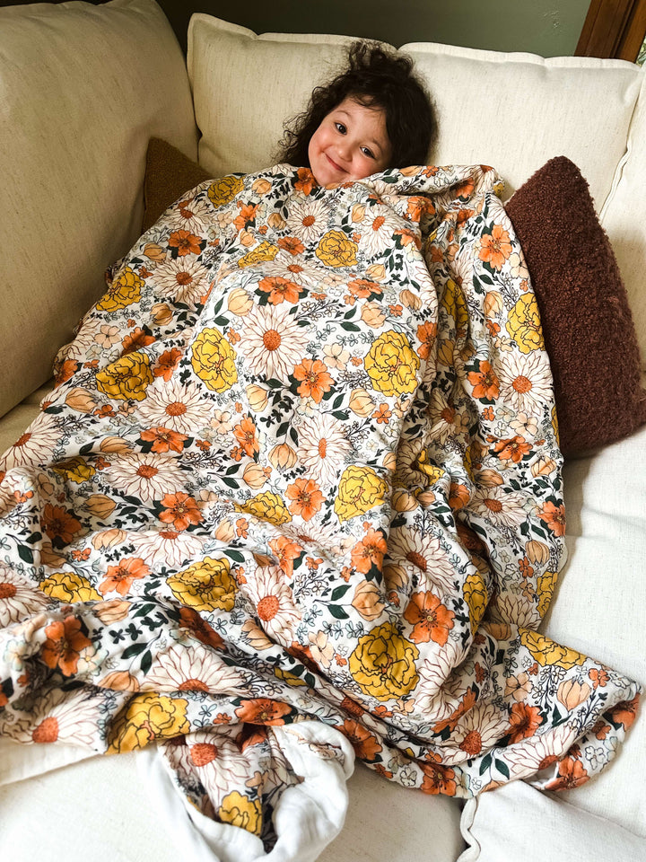 AIRY Daydream Blankets | LUXE 8-Layer Printed Blankets (Ready To Ship)