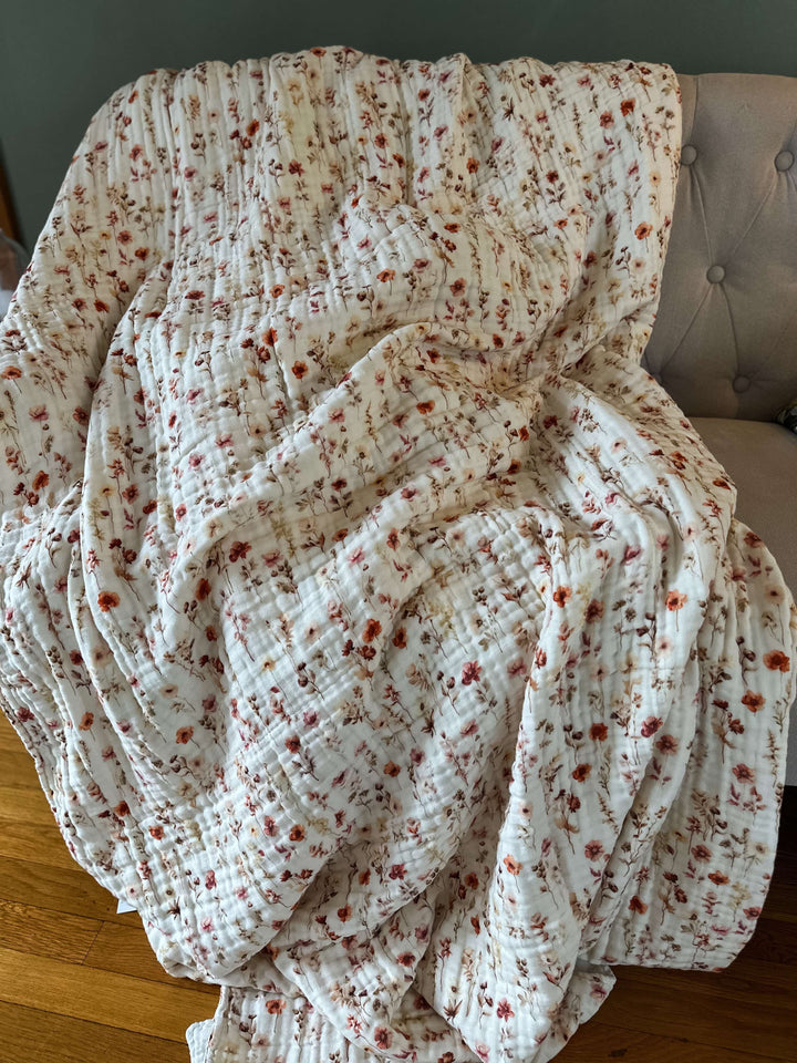 AIRY Daydream Blankets | LUXE 8-Layer Printed Blankets (Ready To Ship)