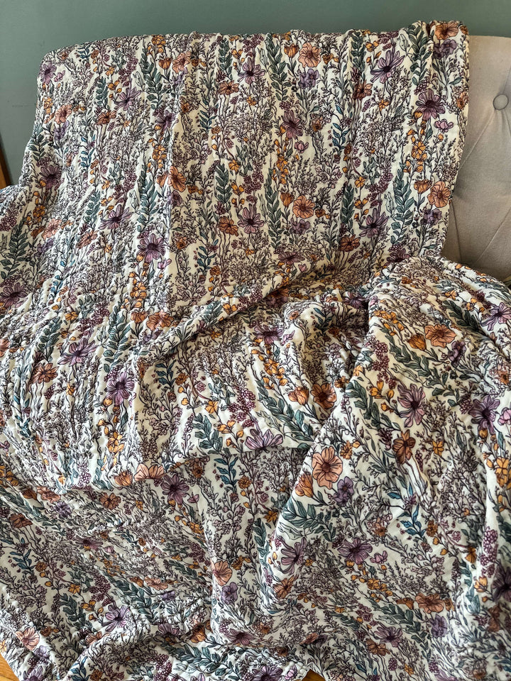 AIRY Daydream Blankets | LUXE 8-Layer Printed Blankets (Ready To Ship)