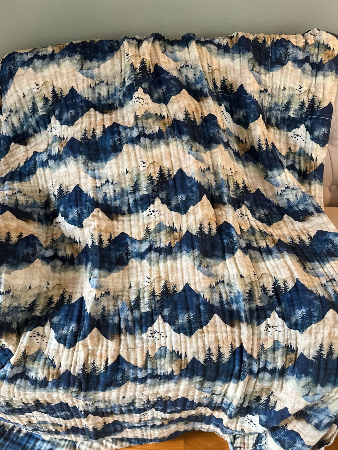 AIRY Daydream Blankets | LUXE 8-Layer Printed Blankets (Ready To Ship)