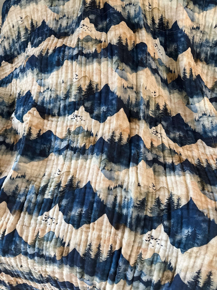 AIRY Daydream Blankets | LUXE 8-Layer Printed Blankets (Ready To Ship)