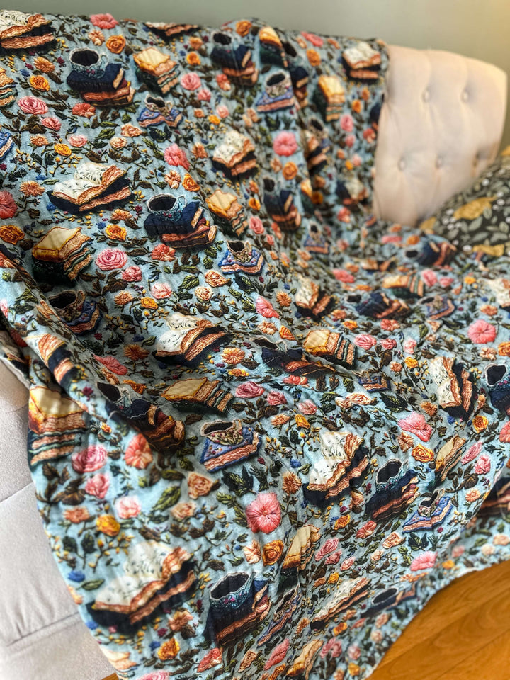 AIRY Daydream Blankets | LUXE 8-Layer Printed Blankets (Ready To Ship)