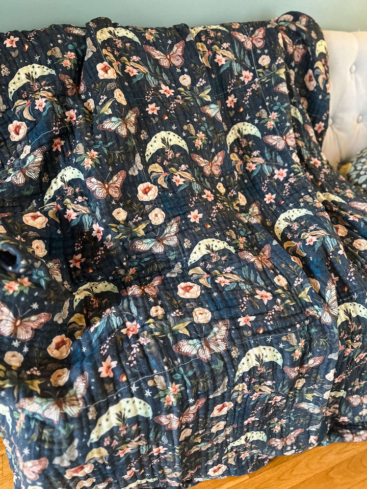 AIRY Daydream Blankets | LUXE 8-Layer Printed Blankets (Ready To Ship)