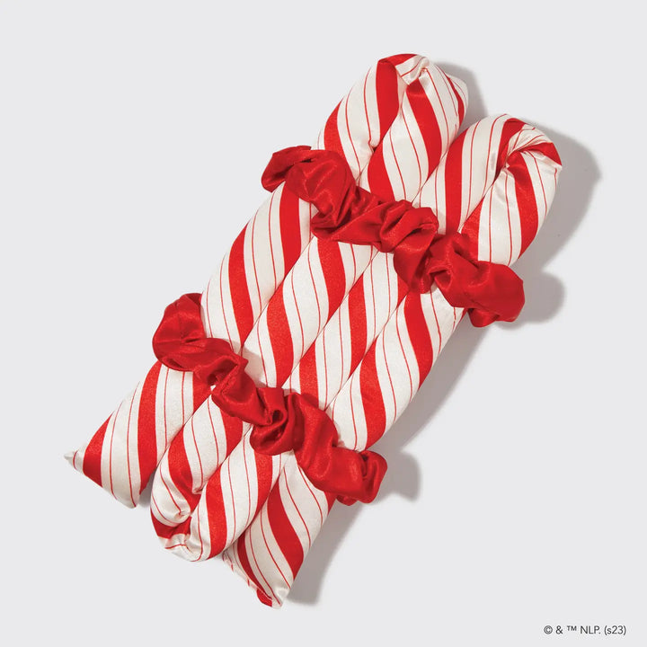 Elf X Kitsch Satin Heatless Set- Candy Cane (Ready to ship)