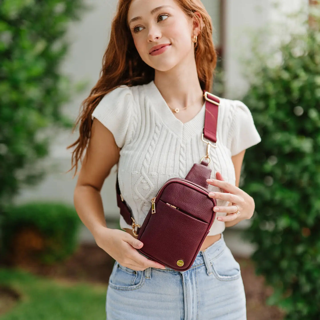 Bridget Sling Crossbody Fanny Mini Belt Bag (Ready To Ship)