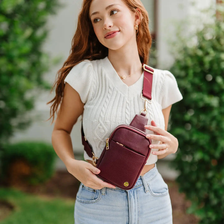 Bridget Sling Crossbody Fanny Mini Belt Bag (Ready To Ship)