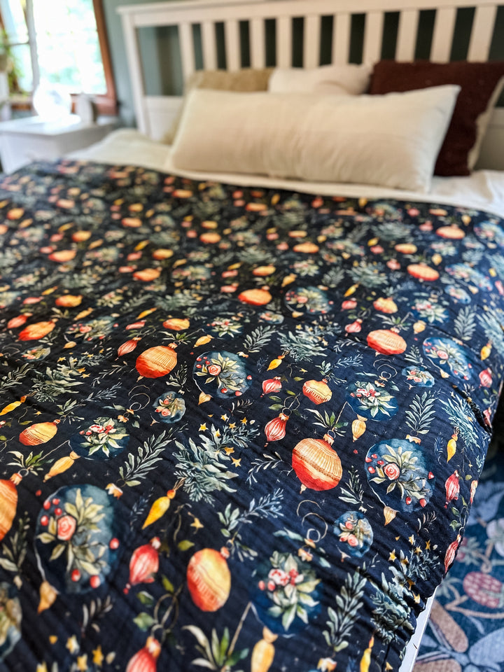 (Pre-Sale ETA: NOV) AIRY Muslin Daydream Blankets - Hearth + Holiday Collection
