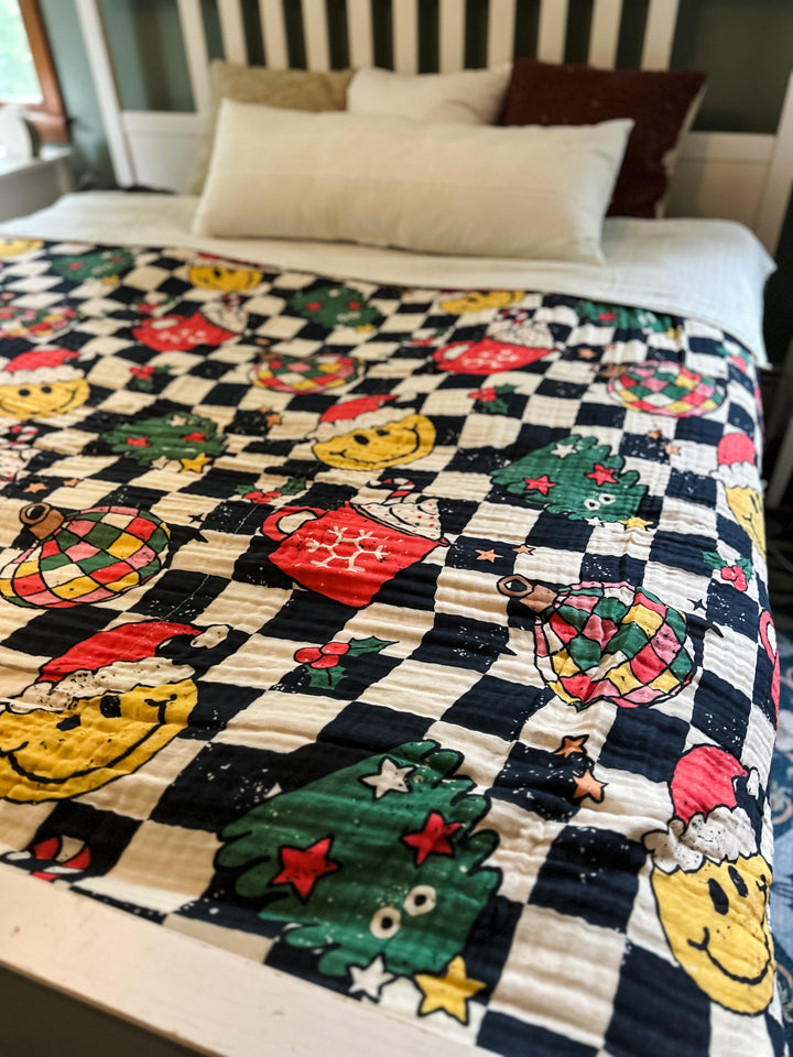 (Pre-Sale ETA: NOV) AIRY Muslin Daydream Blankets - Hearth + Holiday Collection