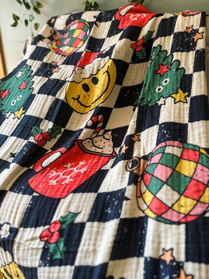 (Pre-Sale ETA: NOV) AIRY Muslin Daydream Blankets - Hearth + Holiday Collection