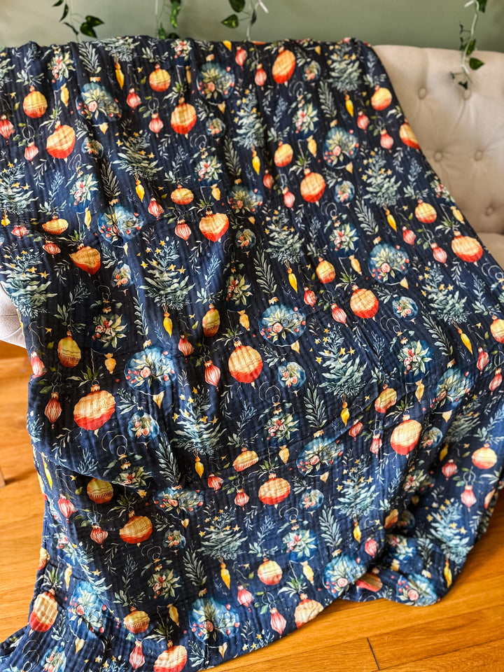 (Pre-Sale ETA: NOV) AIRY Muslin Daydream Blankets - Hearth + Holiday Collection