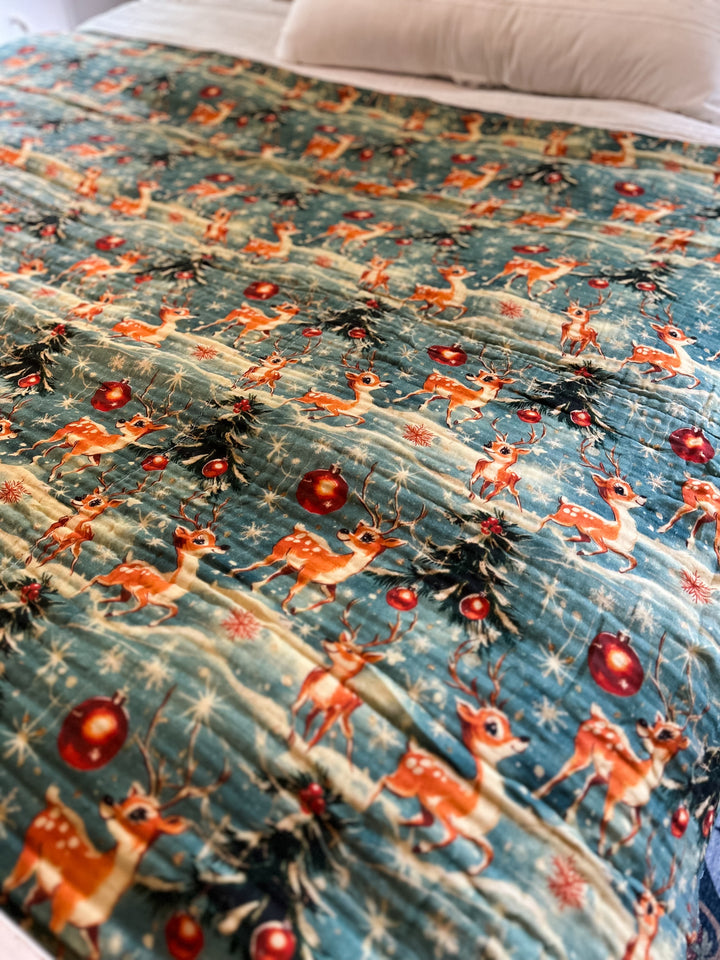 (Pre-Sale ETA: NOV) AIRY Muslin Daydream Blankets - Hearth + Holiday Collection