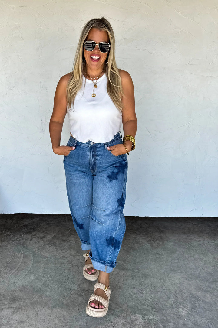 (Pre-Sale ETA: Mid June) Born to Shine Barrell Jean