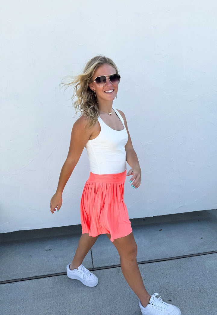 Ivy League Tennis Pocket Skorts (Ready To Ship)