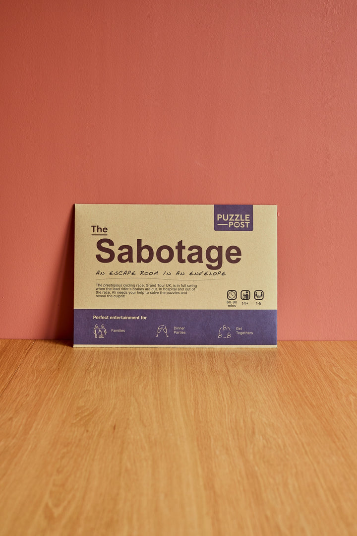 (Pre-Sale ETA: MID MAY) The Sabotage [Escape Room Puzzle Sets 2025]