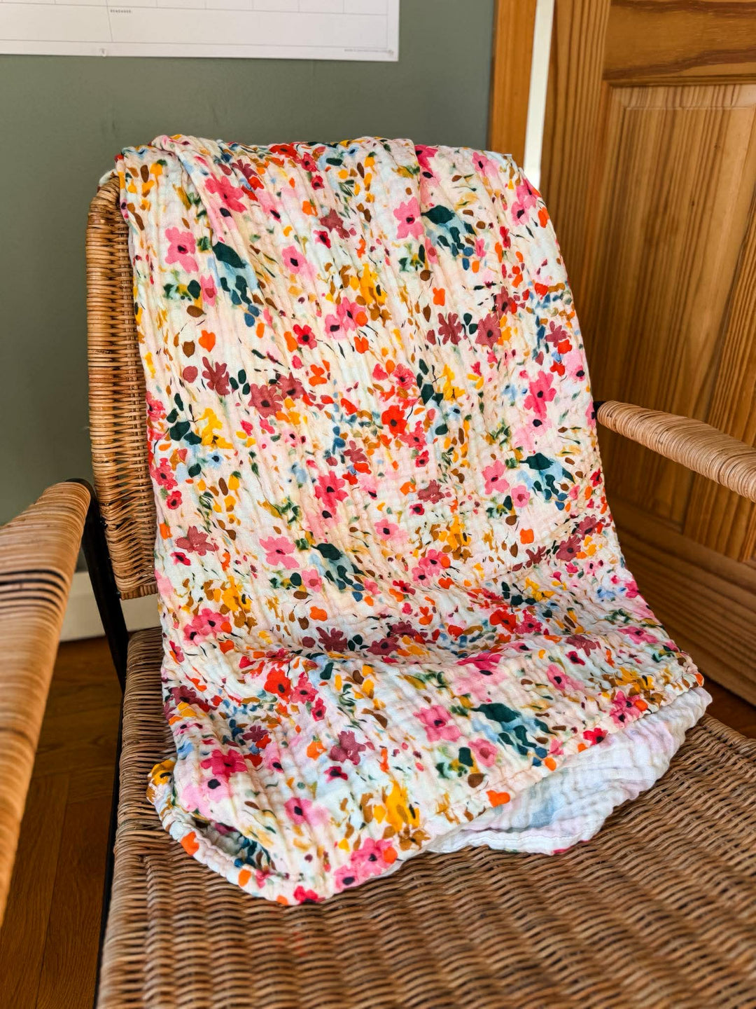 Sweet Meadow Daydream Blanket - Midsummer Stories Collection (Ready to ship)