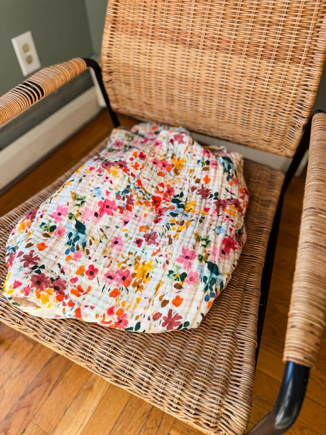 Sweet Meadow Daydream Blanket - Midsummer Stories Collection (Ready to ship)
