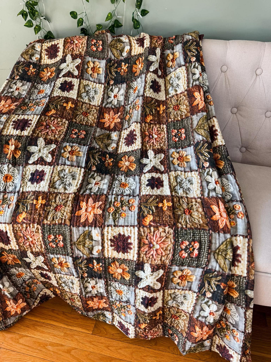 (Pre-Sale ETA: July) Cottage Patchwork Daydream Blanket - Midsummer Stories Collection