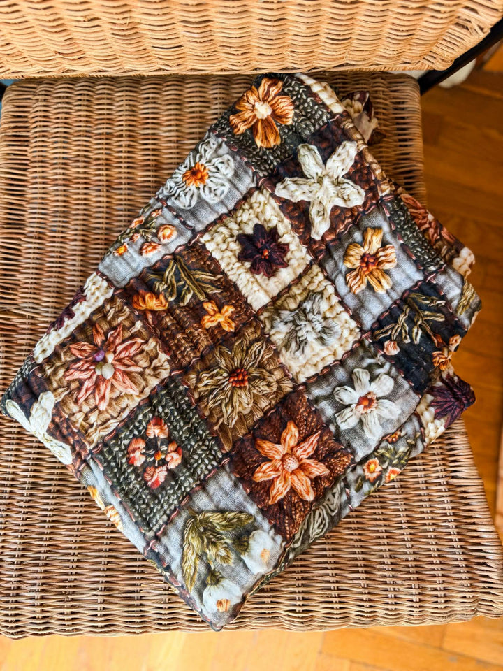 (Pre-Sale ETA: July) Cottage Patchwork Daydream Blanket - Midsummer Stories Collection