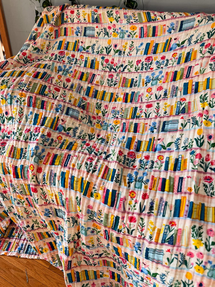 Stories in Bloom Daydream Blanket - Midsummer Stories Collection (Ready to ship)