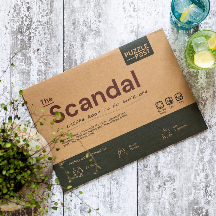 (Pre-Sale ETA: MID MAY) The Scandal [Escape Room Puzzle Sets 2025]