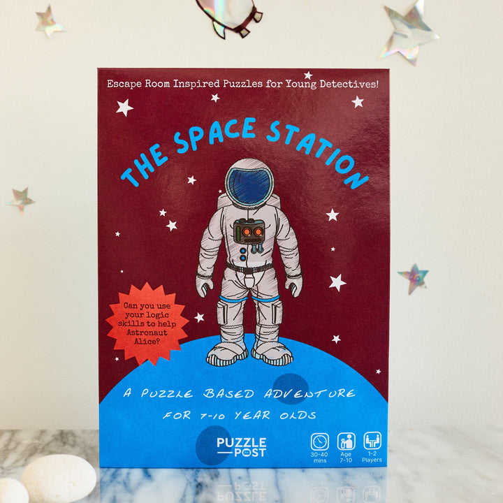 (Pre-Sale ETA: MID MAY) The Space Station - Children’S Escape Room (7-10) [Escape Room Puzzle Sets 2025]