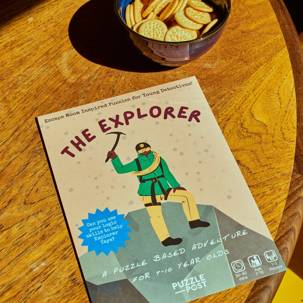 (Pre-Sale ETA: MID MAY) The Explorer - Children’S Escape Room (7-10) [Escape Room Puzzle Sets 2025]
