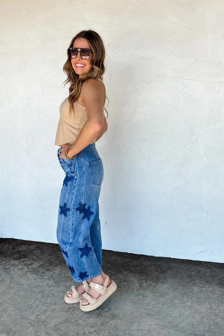 (Pre-Sale ETA: Mid June) Born to Shine Barrell Jean