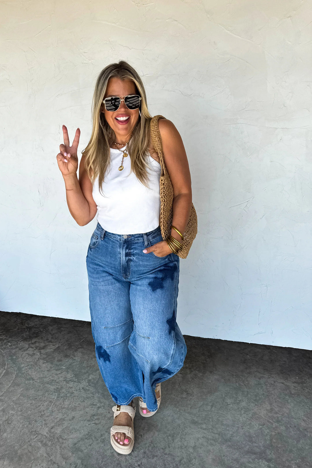 (Pre-Sale ETA: Mid June) Born to Shine Barrell Jean