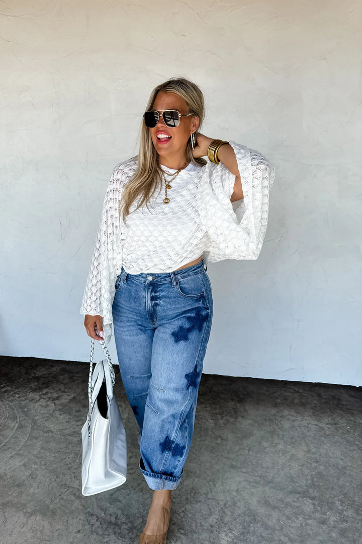 (Pre-Sale ETA: Mid June) Born to Shine Barrell Jean