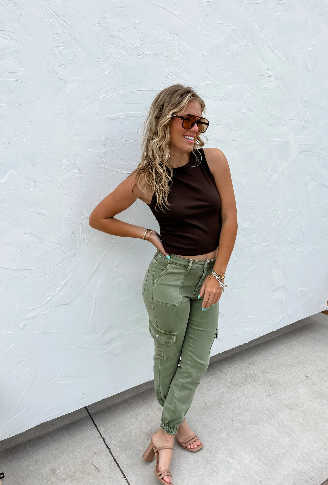 Quinn Cargo Joggers (Ready to ship)