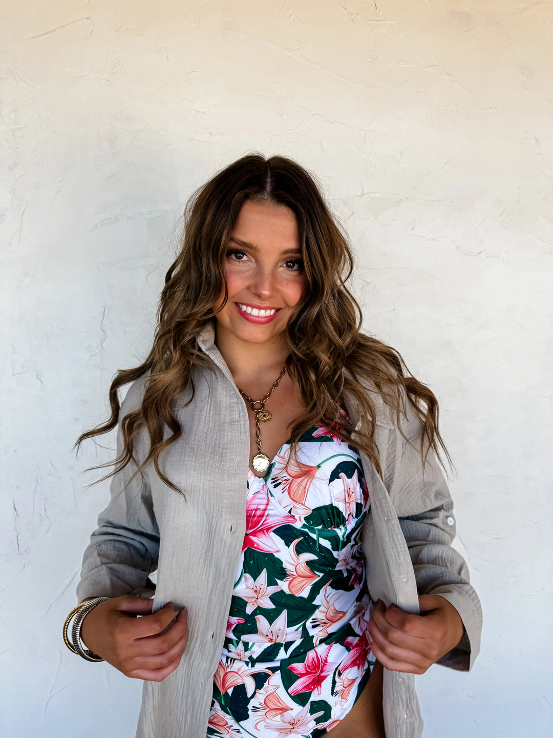 (Pre-Sale ETA: MID-MAY) Santorini Shade Gauzy Top