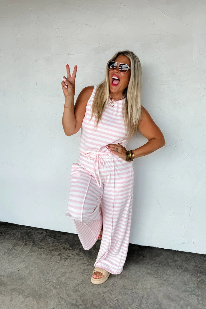 (Pre-Sale ETA: LATE MAY) Haven Stripe Lounge Set