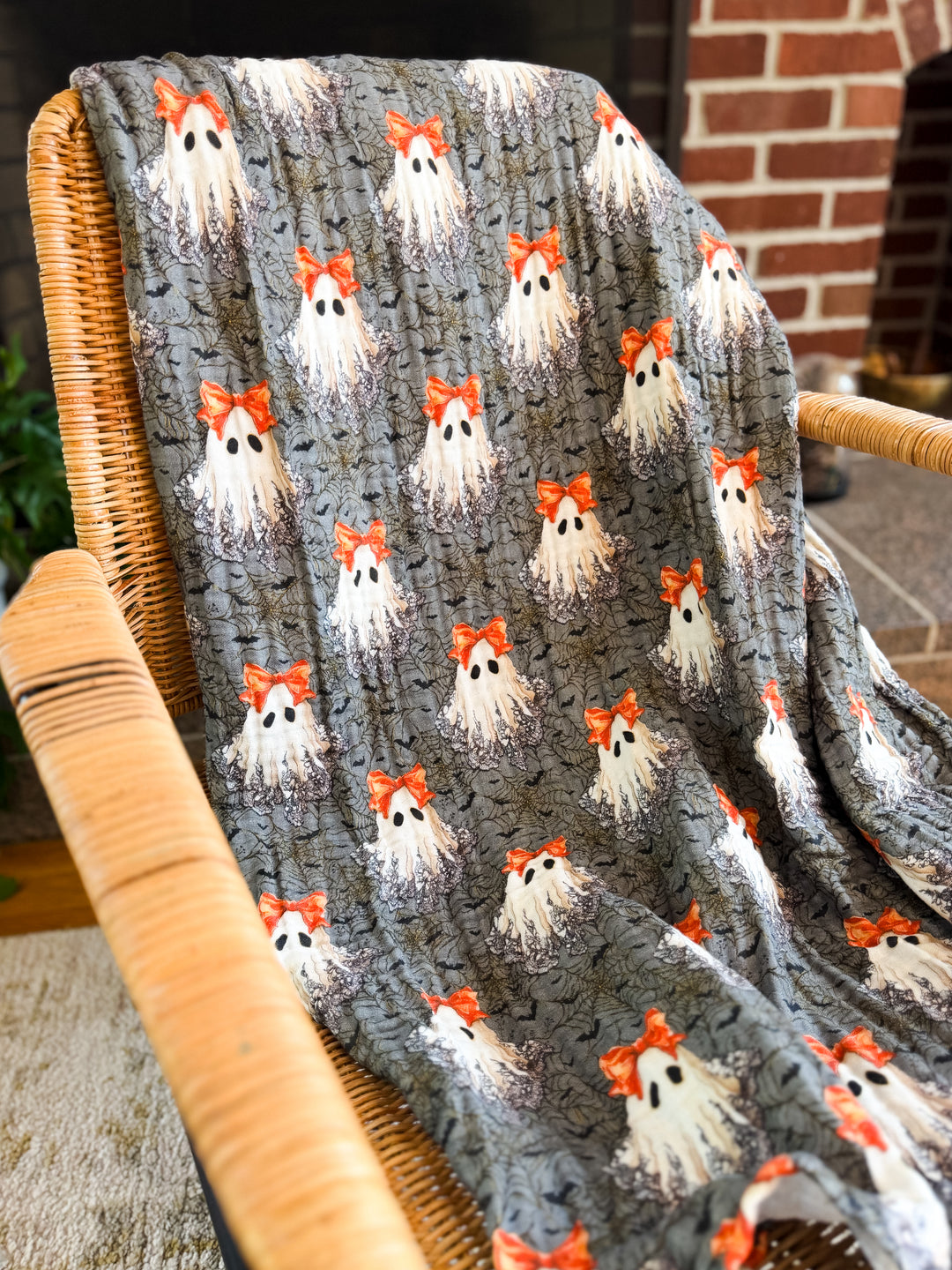 Ghouls Night In Daydream Blanket - October Evenings Collection (Ready to ship)