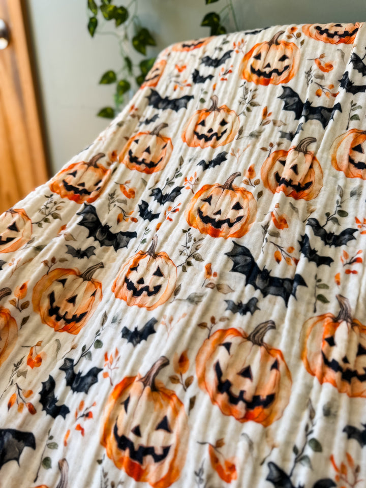 Trick or Treat Lane Daydream Blanket - October Evenings Collection (Ready to ship)