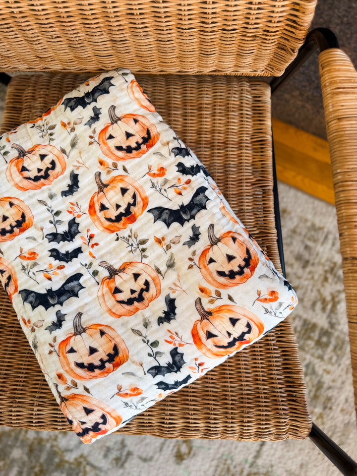 Trick or Treat Lane Daydream Blanket - October Evenings Collection (Ready to ship)