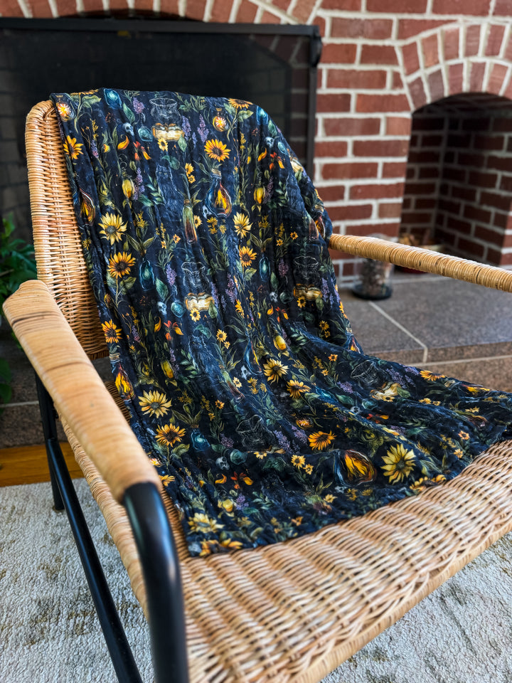 Enchanted Evenings Daydream Blanket - October Evenings Collection (Ready to ship)