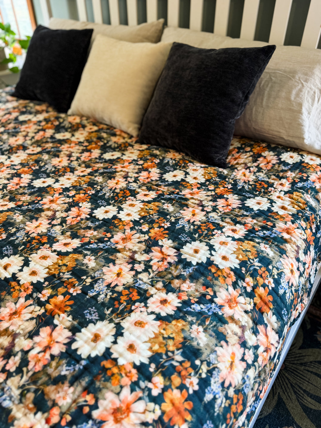 Wild Blooms Daydream Blanket - October Evenings Collection (Ready to ship)