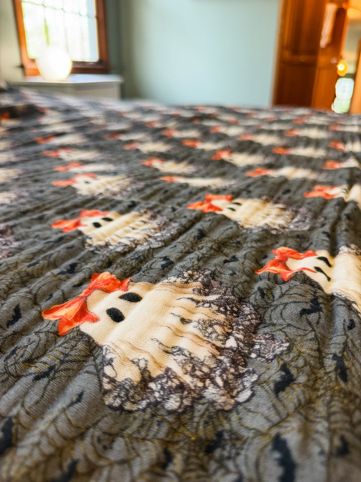 Ghouls Night In Daydream Blanket - October Evenings Collection (Ready to ship)