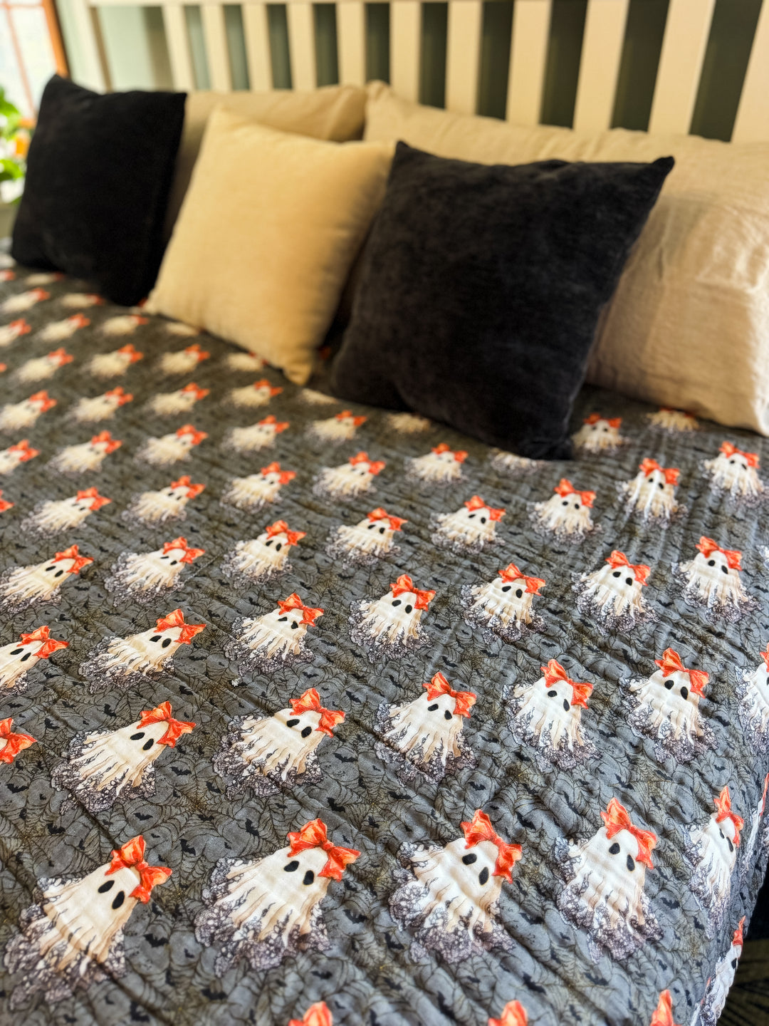 Ghouls Night In Daydream Blanket - October Evenings Collection (Ready to ship)