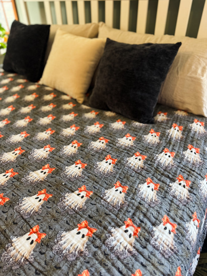 Ghouls Night In Daydream Blanket - October Evenings Collection (Ready to ship)